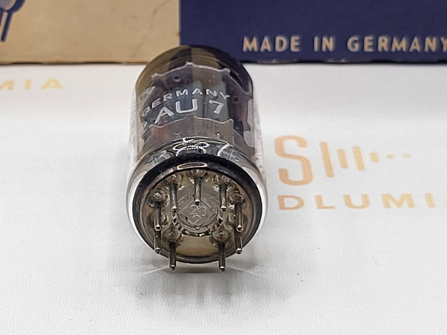 Telefunken ECC82 12AU7 Glatte Platten