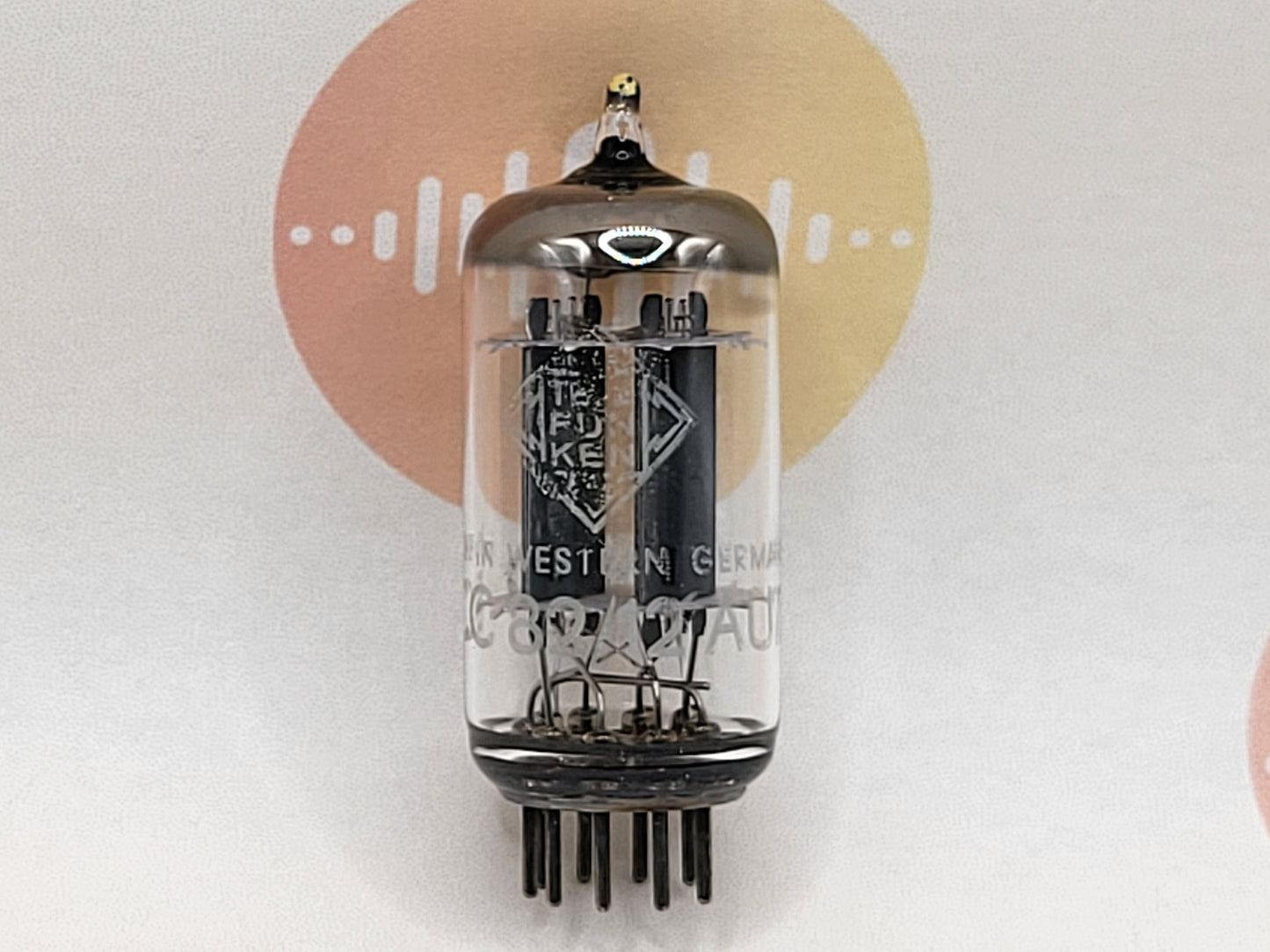 Telefunken ECC82 12AU7 Glatte Platten