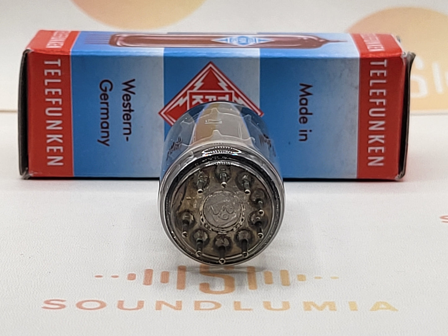 Telefunken ECC82 12AU7 Glatte Platten