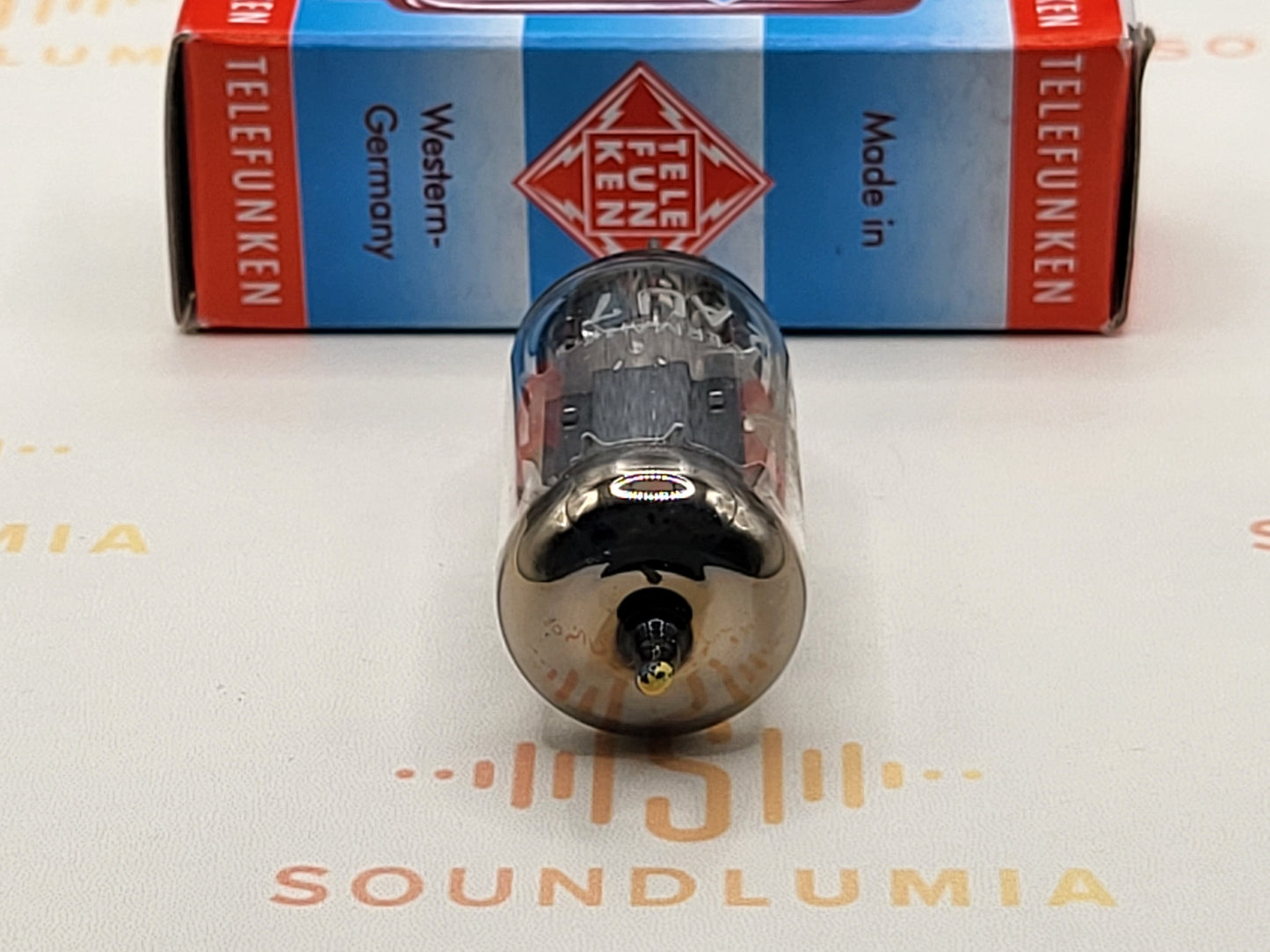 Telefunken ECC82 12AU7 Glatte Platten