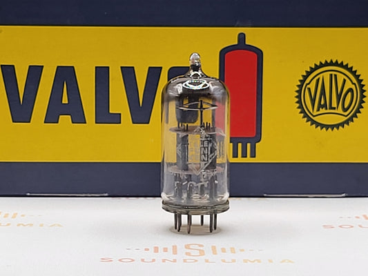 Valvo ECC81 D-Getter Coin Bottom