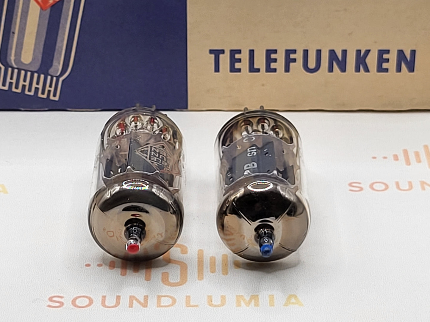 Telefunken ECC83 12AX7 Smooth Plates Berlin