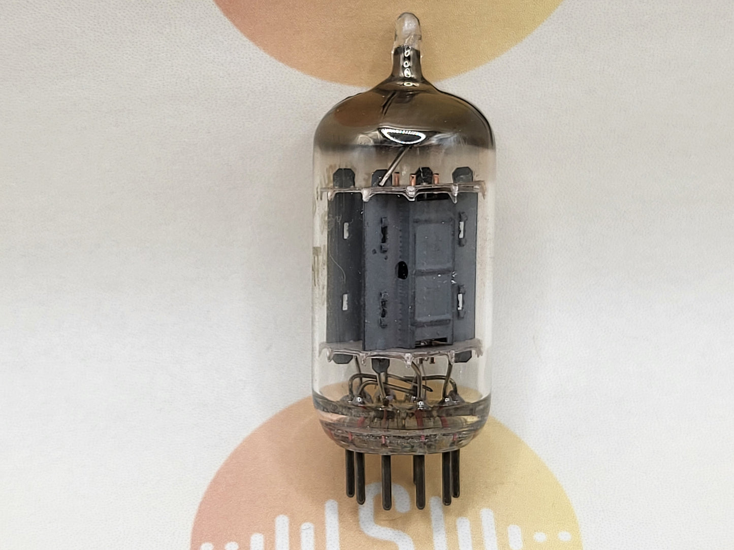 1x Siemens ECC83 12AX7 Langplatten - München, vor 1955 (‡U mCP) - Philips Label 