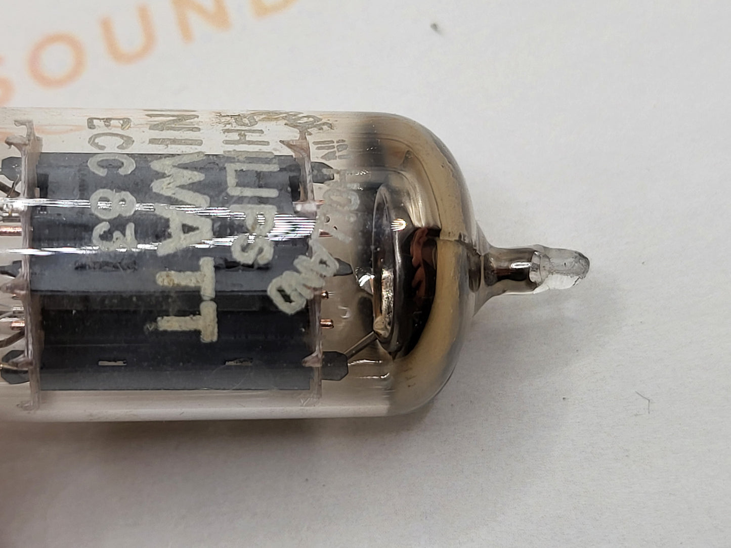1x Siemens ECC83 12AX7 Langplatten - München, vor 1955 (‡U mCP) - Philips Label 