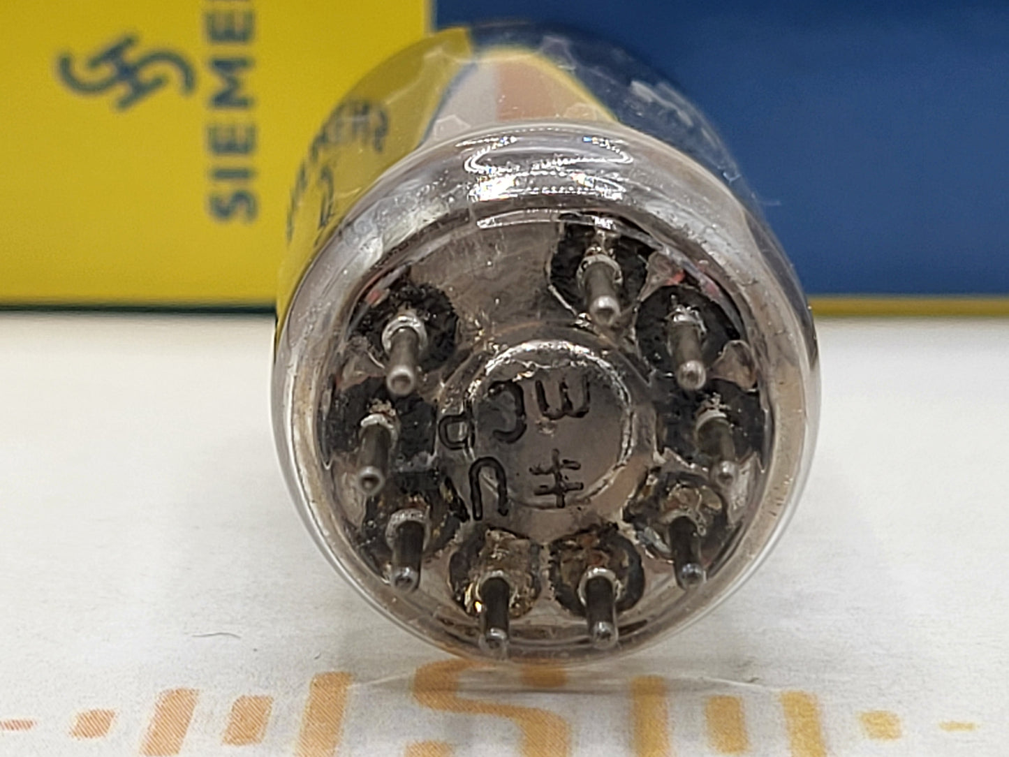 1x Siemens ECC83 12AX7 Langplatten - München, vor 1955 (‡U mCP) - Philips Label 