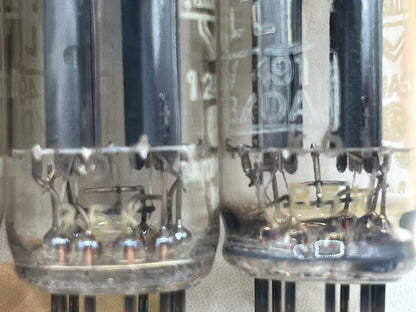 Mullard CV491 Long Plates Square Getter