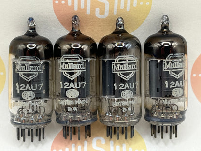 Mullard CV491 Long Plates Square Getter