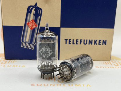 Telefunken ECC82 12AU7 Glatte Platten