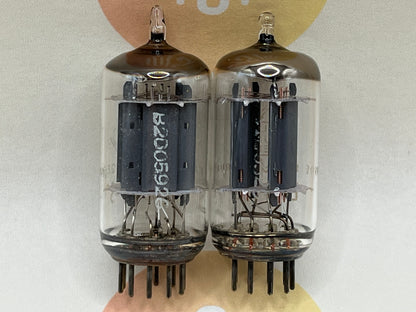 Telefunken ECC82 12AU7 Glatte Platten