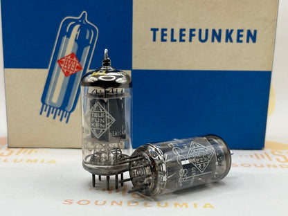 Telefunken ECC83 12AX7 Ribbed Plates Berlin
