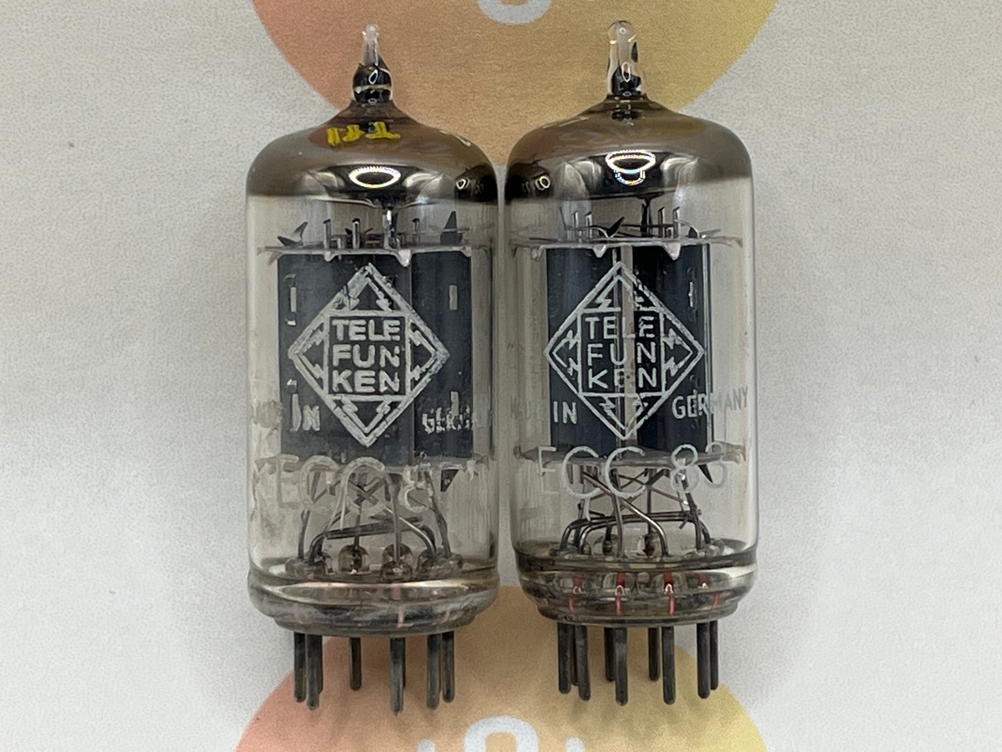 Telefunken ECC83 12AX7 Ribbed Plates Berlin