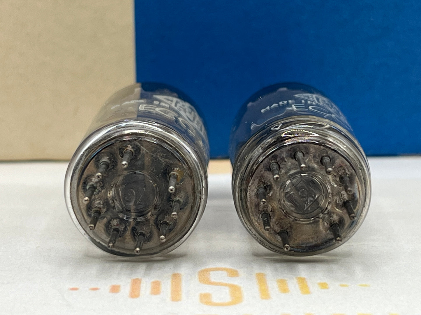 Telefunken ECC83 12AX7 Ribbed Plates Berlin