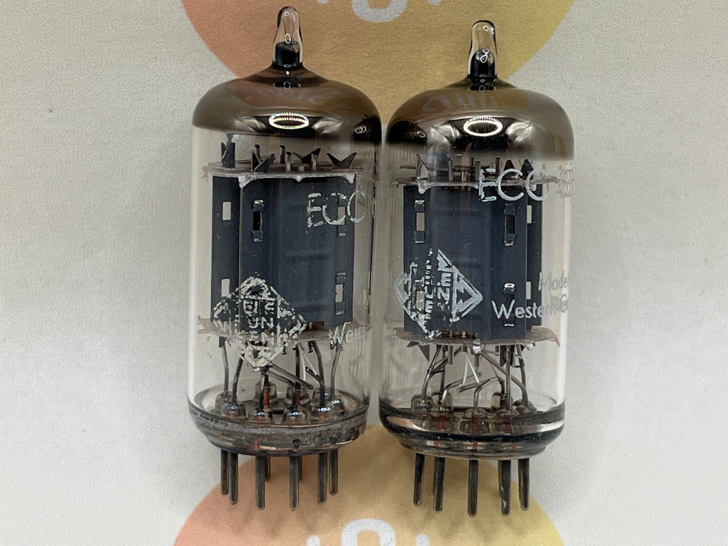 Telefunken ECC83 12AX7 Ribbed Plates Berlin