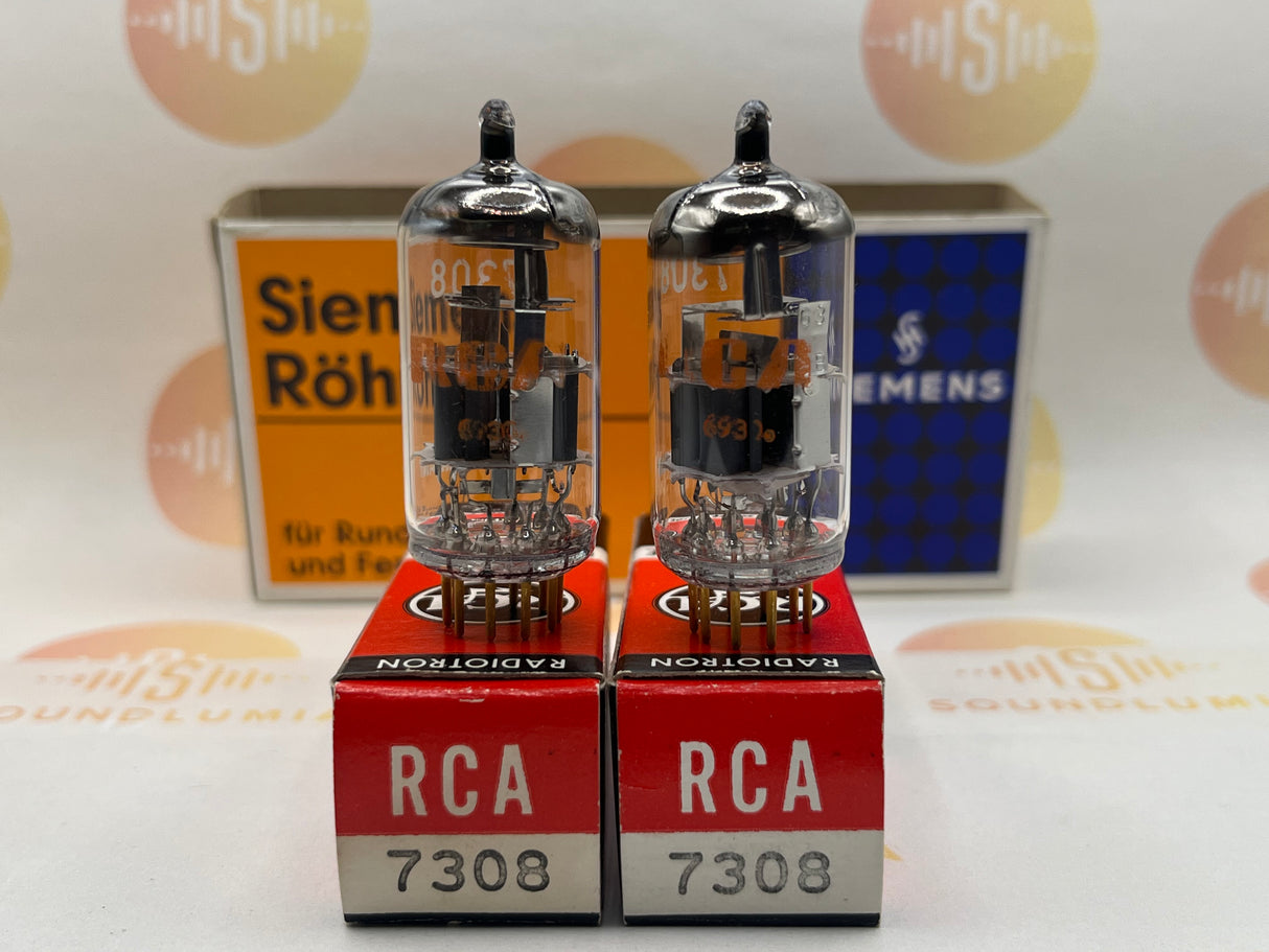 Siemens E188CC 7308 vacuum tube with Silver Plate and O-Getter, image 32