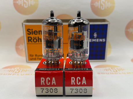 Siemens E188CC 7308 vacuum tube with Silver Plate and O-Getter, image 32