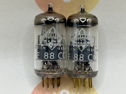 Telefunken E88CC 6922 ◇ Bottom