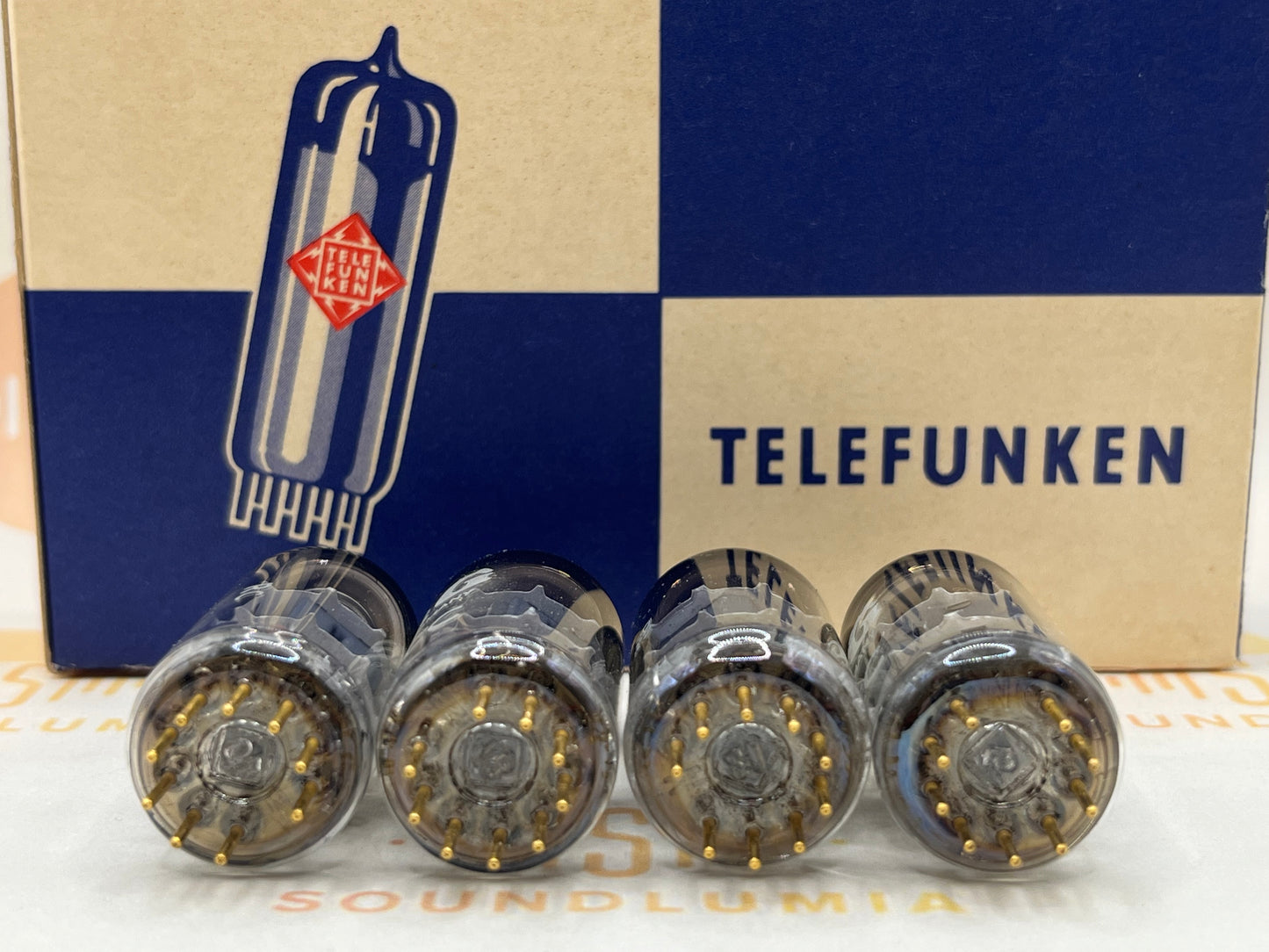 Telefunken E88CC 6922 ◇ Bottom