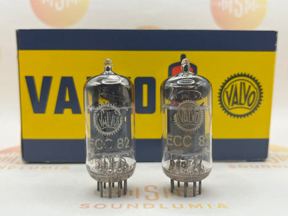 Valvo ECC82 12AU7 Long Plates 30° Hamburg