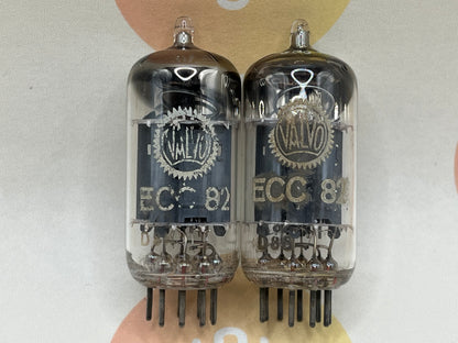 Valvo ECC82 12AU7 Long Plates 30° Hamburg