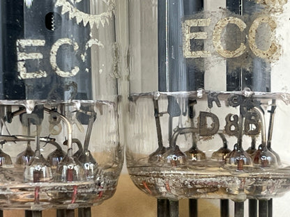 Valvo ECC82 12AU7 Long Plates 30° Hamburg