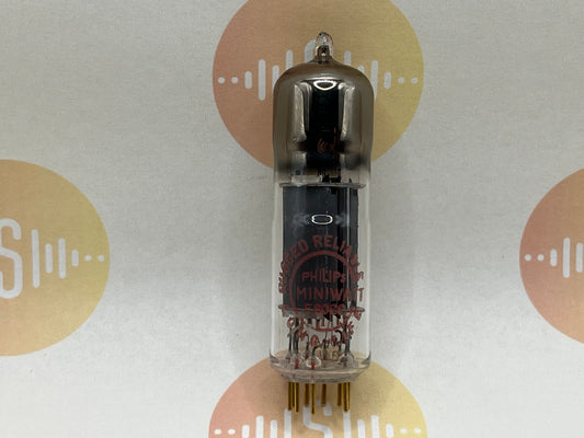 Philips E80CC vacuum tube with D-Foil Getter and Pinched Waist, image 3