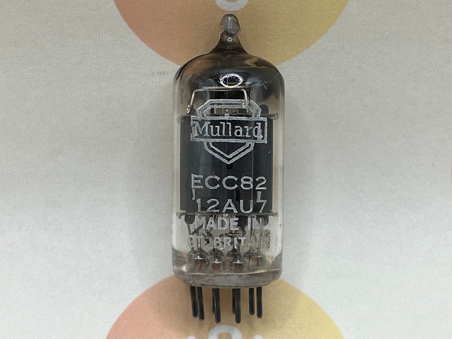 Mullard ECC82 12AU7 Long Plates Square Getter