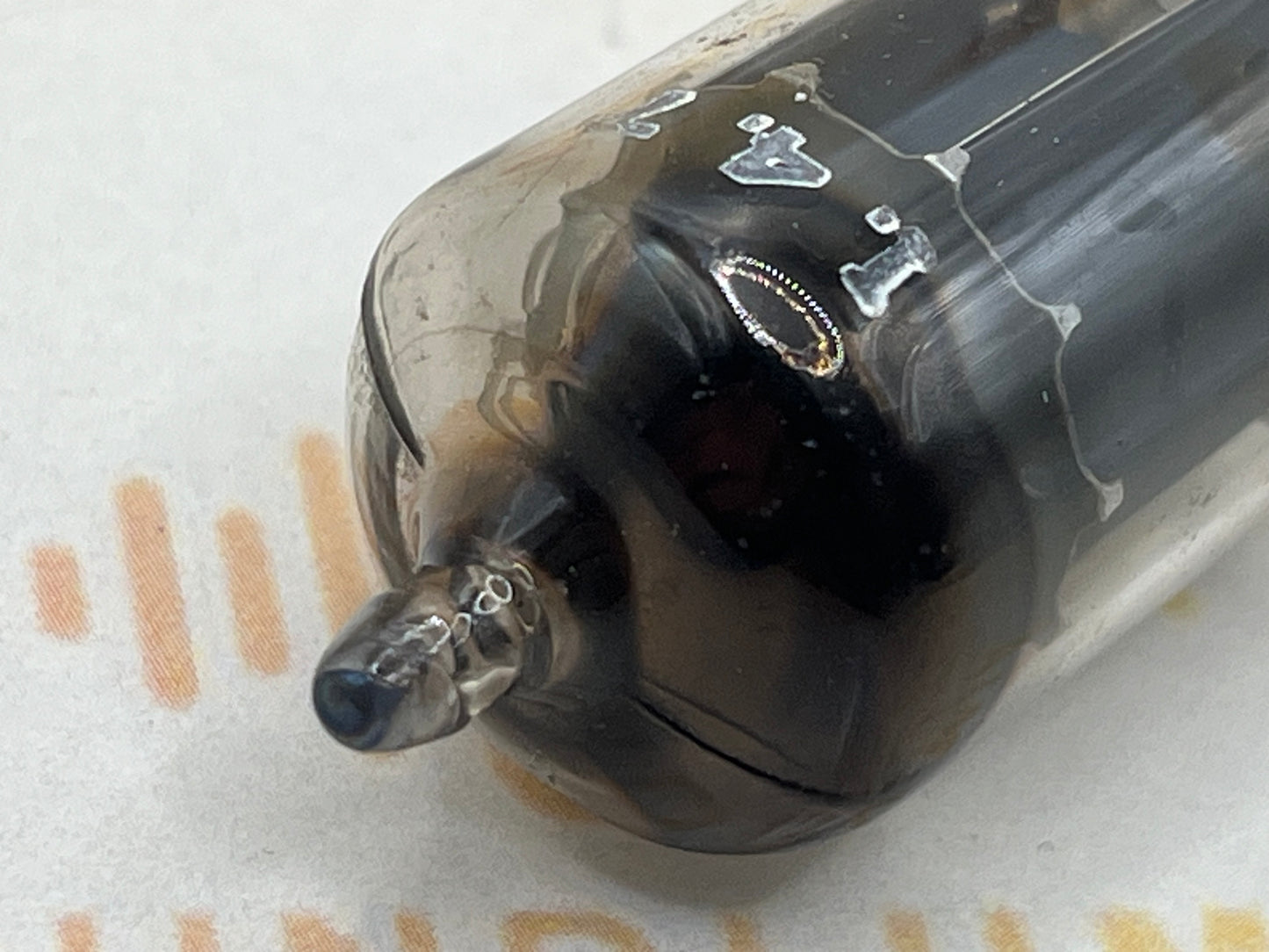 Mullard ECC82 12AU7 Long Plates Square Getter