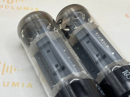 Telefunken EL34 OOゲッター ウィングプレート マッチドペア ◇ボトム - ウルム 1966 - NOS+
