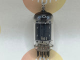 1x Telefunken B329 Plaques longues Getter carré Pre ◇ Bas - Berlin 1955 Étiquette Mullard