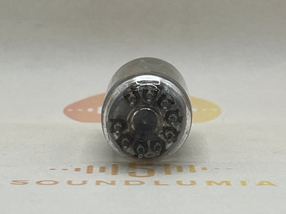 1x Telefunken B329 Long Plates Square Getter Pre ◇ Bottom - Berlin 1955 Mullard Label