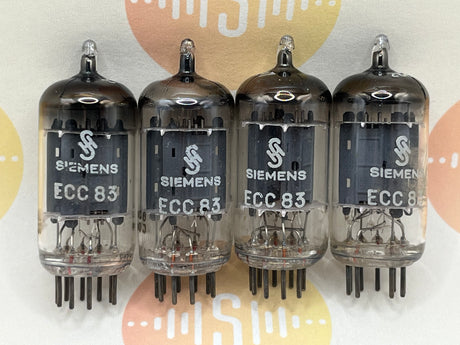 Siemens ECC83 12AX7 vacuum tube with O-Getter and Long Plates, image 13
