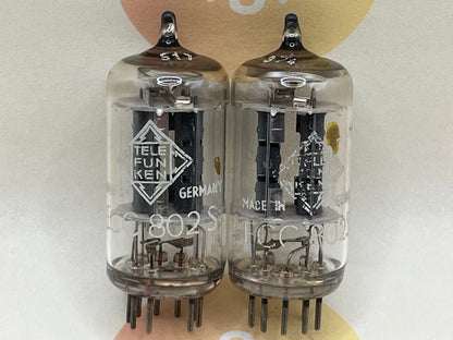 Telefunken ECC802S 6189 ◇ Unten 