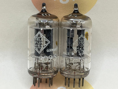 Telefunken ECC802S 6189 ◇ Fond