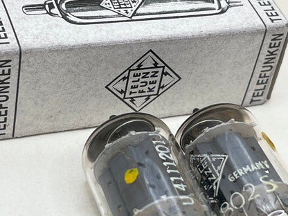 Telefunken ECC802S 6189 ◇ Fond