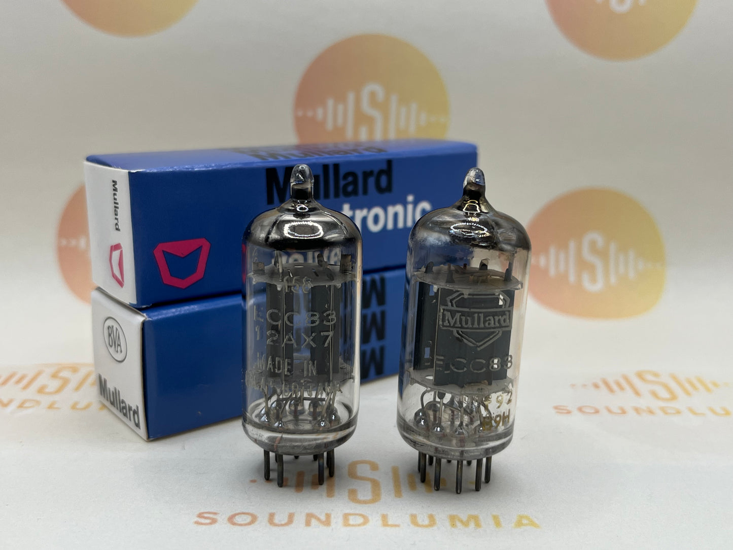 Mullard ECC83 12AX7 Long Plates F9 Series Blackburn