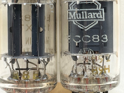 Mullard ECC83 12AX7 Long Plates F9 Series Blackburn