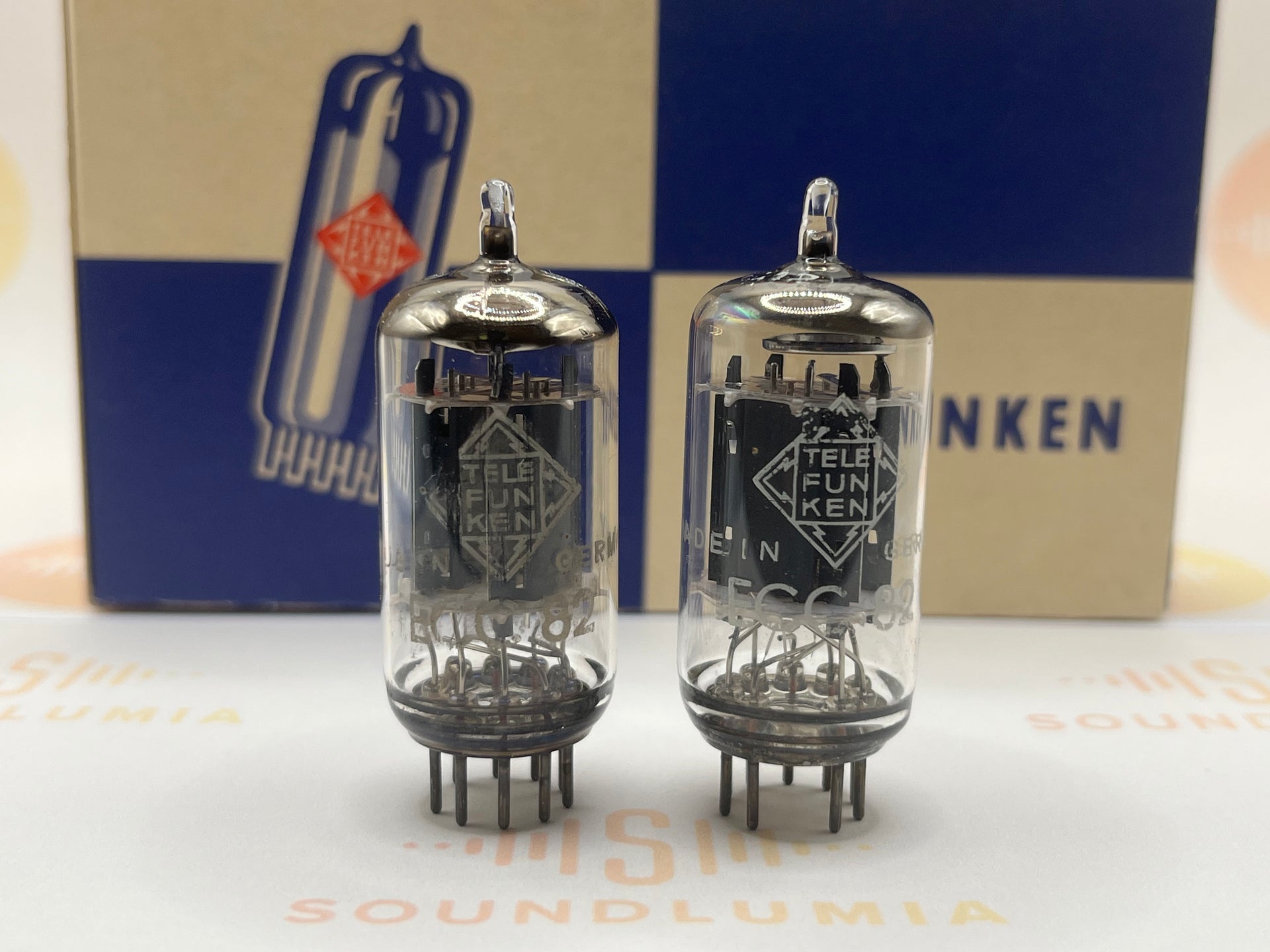 Telefunken ECC82 12AU7 Smooth Plates | Soundlumia