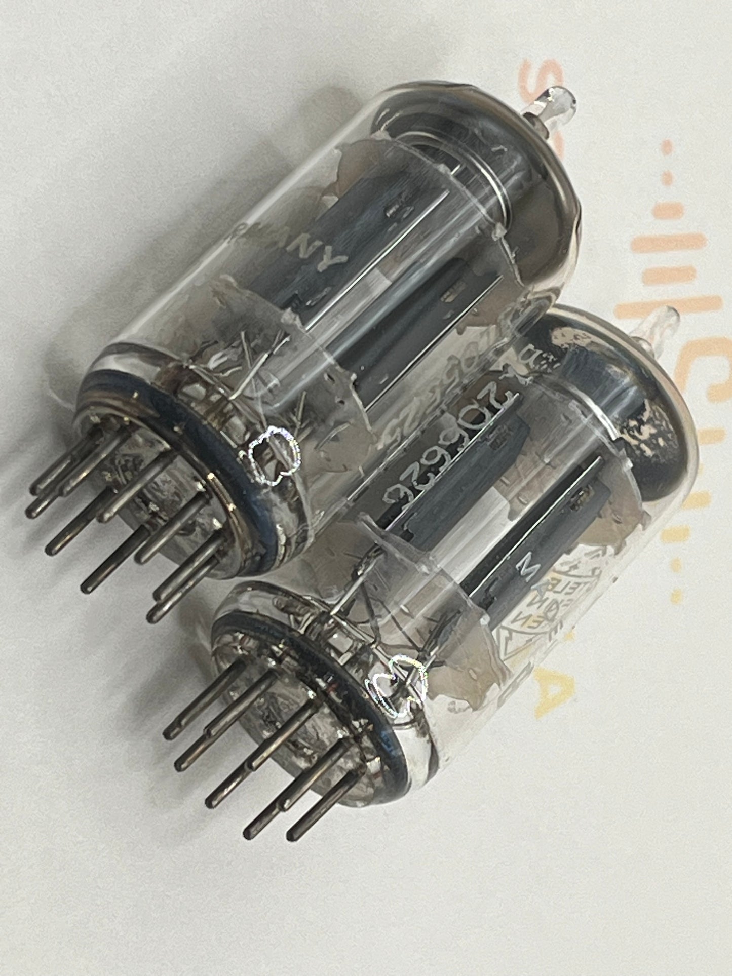 Telefunken ECC82 12AU7 Smooth Plates Berlin