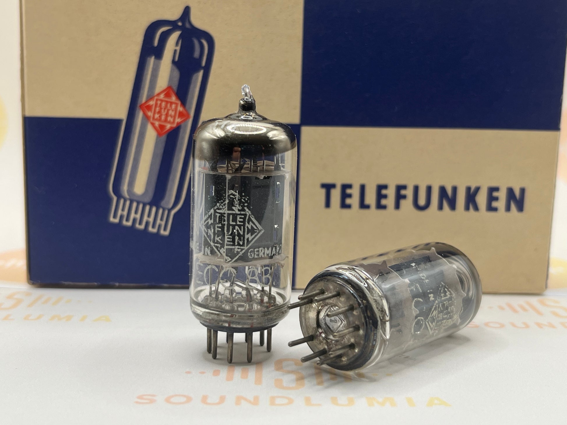 Telefunken ECC83 12AX7 Ribbed Plates Berlin – Soundlumia