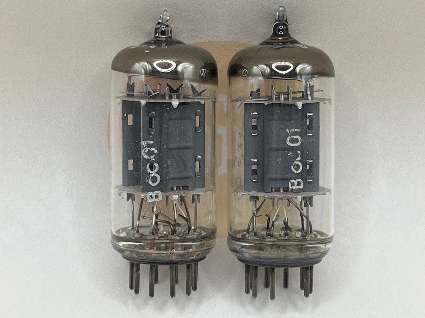 Telefunken ECC83 12AX7 Plaques nervurées Berlin  