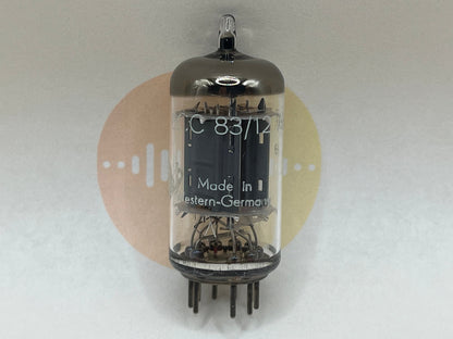 Telefunken ECC83 12AX7 Plaques nervurées Berlin  