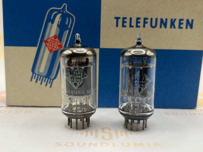 Telefunken ECC83 12AX7 Glatte Platten 