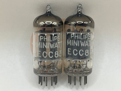Philips ECC83 12AX7 Long Plates Foil D Getter mC5 - Heerlen