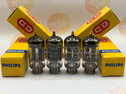 Philips ECC83 12AX7 Long Plates Foil D Getter mC5 - Heerlen