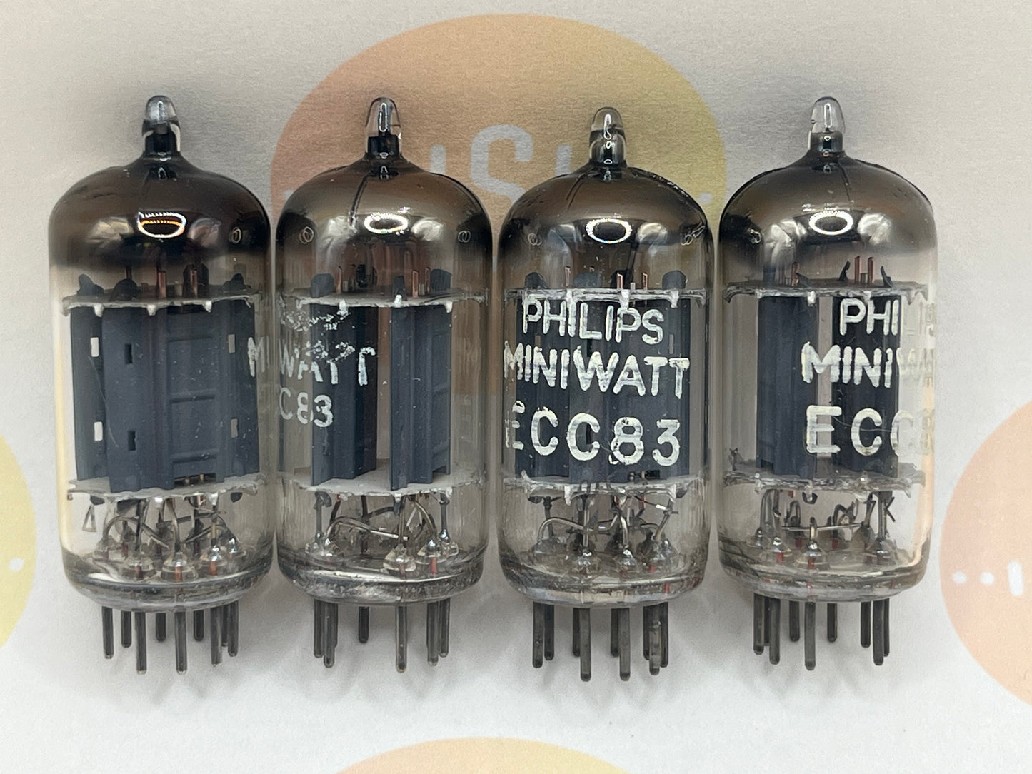 Philips ECC83 12AX7 Long Plates Foil D Getter mC5 - Heerlen