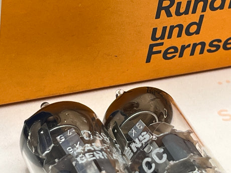Siemens E188CC 7308 vacuum tube with Silver Plate and O-Getter, image 64