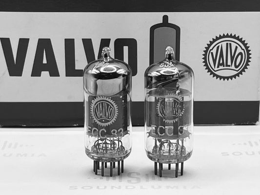 Valvo ECC83 12AX7 Long Plates 30° O-getter mC2 - Hamburg