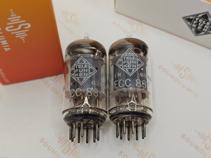 德律风根 ECC83 12AX7 光滑板 柏林