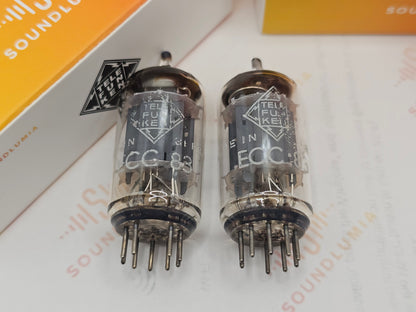 德律风根 ECC83 12AX7 光滑板 柏林