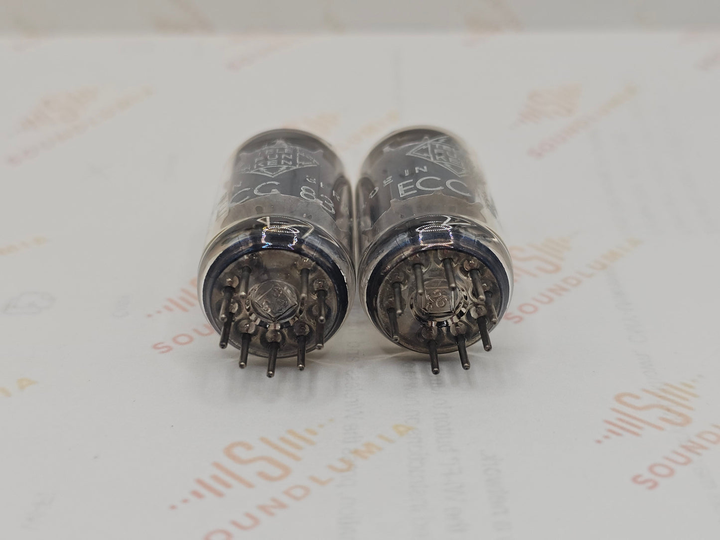 Telefunken ECC83 12AX7 Plaques lisses Berlin